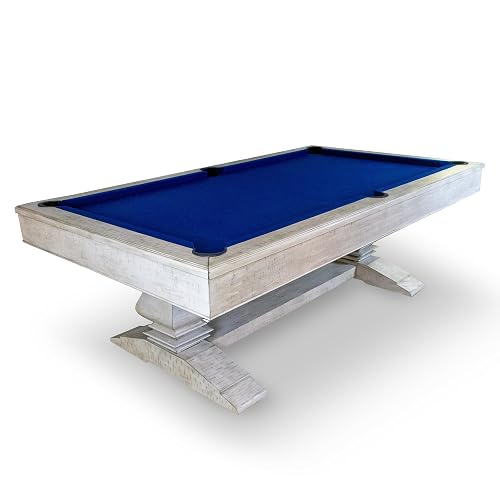 Hathaway Montecito 8ft Pool Table for Game Room – Billiard Table with ...