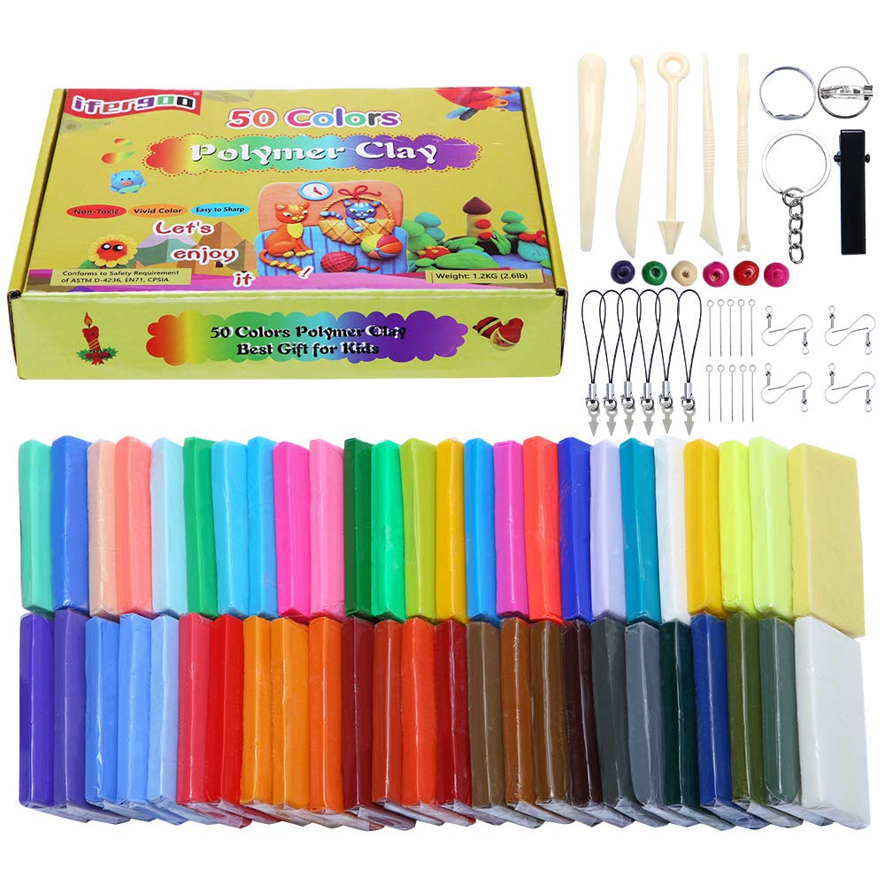 Which Is The Best Polymer Clay 50 Colors Oven Bake