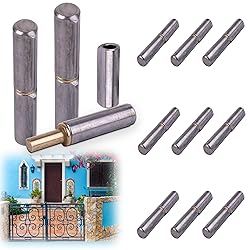 Yotapik 12 PCS Barrel Hinges Weld On, 4-5/8" X