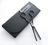 Sanguine Professional Hair Thinning Scissors 5.75 in Japanese Blades Case view 3