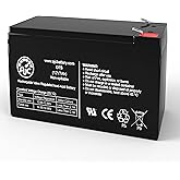 AJC Battery Compatible with Humminbird PiranhaMAX 150 Portable 12V 7Ah Fish Finder Battery