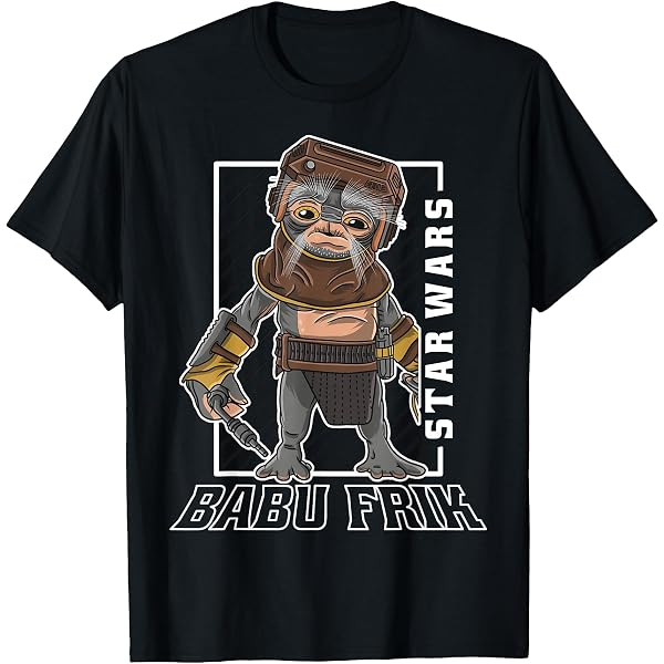 Roupa Nerd Camiseta Star Wars Babu Frik - Estampa Exclusiva