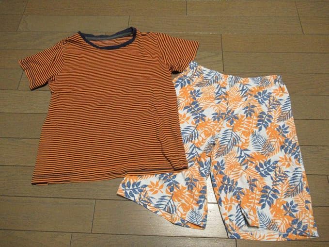 Amazon Co Jp ユニクロ パジャマ オレンジ 130 ルームウェア ホビー