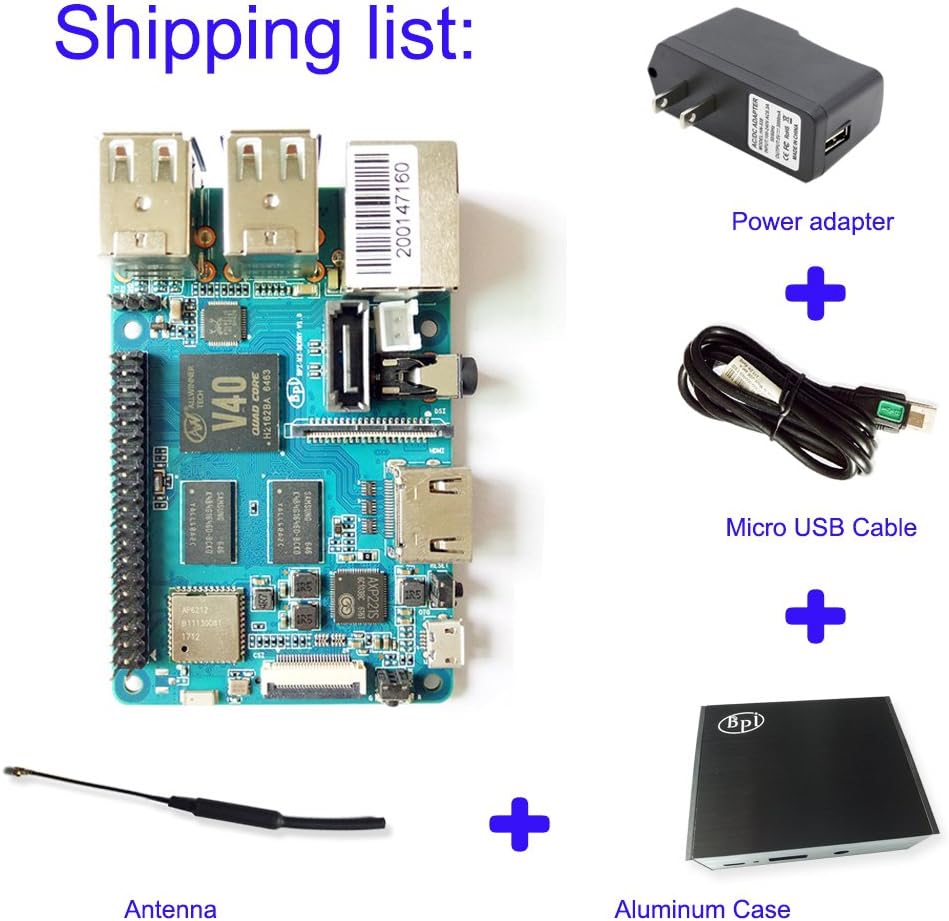 SmartFly info Banana Pi BPI M2 Berry Dual core Mali 400 MP2 GPU 1G LPDDR3 Open-source Development Board - Image 3