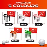 SWIFTEE Premium 10 Degree Golf Tees for Driver or Iron Pack of 10 (Orange) 83mm view 8
