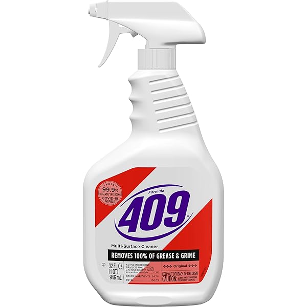 FORMULA 409 MULTI-SURFACE CLEANER, SPRAY BOTTLE, ORIGINAL, 32 FLUID OUNCES (PACKAGE MAY VARY)