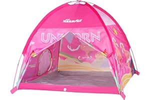 NARMAY® Play Tent Unicorn Dome Tent for Kids Indoor/Outdoor Fun - 121 x 121 x 101 cm