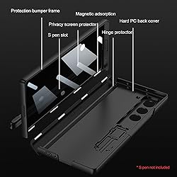 Privacy Case for Samsung Galaxy Z Fold 6 with Hinge