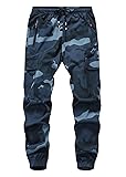 WaltZon Boy's Cargo Joggers Pants Youth Quick Dry