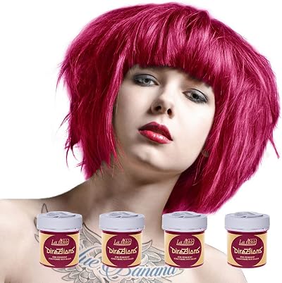 La Riche Directions Flamingo Pink Semi-Permanent Hair Dye Set of 4