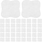 40 Pieces Soothing Gel Pads Hydrogel Reusable Nipple Pads Breastfeeding Essentials Nursing Pads Breast Pads Cooling Relief fo