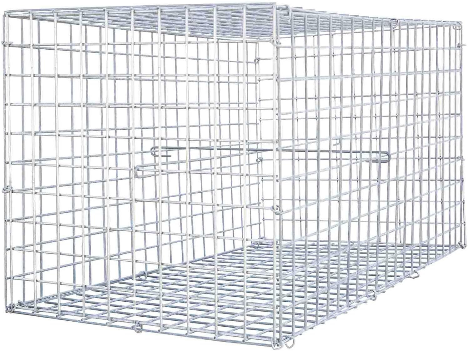 Zaundirekt Fence Direction I Gabion Basket 100 x 50 x 50 cm I MW 5 x 5 cm I Fillable Stone Basket I Gabion I Wall I Wire Basket I Support Wall I Garden Fence