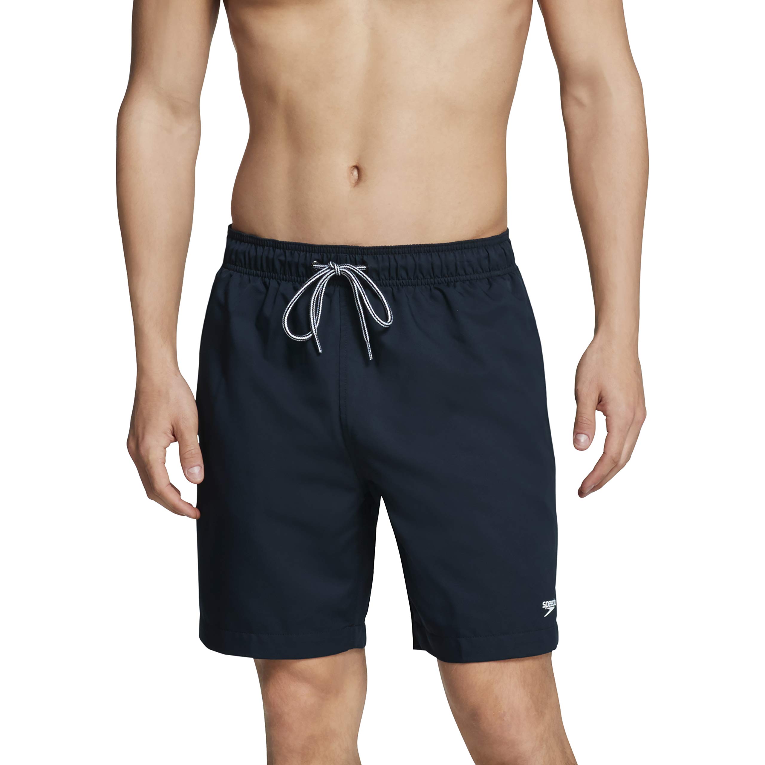 Speedo Men's Swim Trunk Mid Length Redondo Solid Beachwear Central
