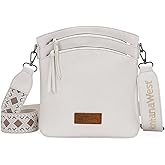 Montana West Double Compartments Cross Body Bag for Women with Adjustable Strap and Specialized Pocket