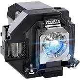 COOBAN ELPLP96 /V13H010L96 Replacement Projector Lamp Bulb with Housing for Epson VS250 VS355 VS350 EX5260 EH-TW650 EB-S41 Powerlite Home Cinema 2150 /Powerlite Home Cinema 1060 2100 660 760 760HD