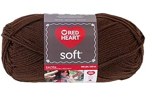RED HEART Soft Yarn, Chocolate