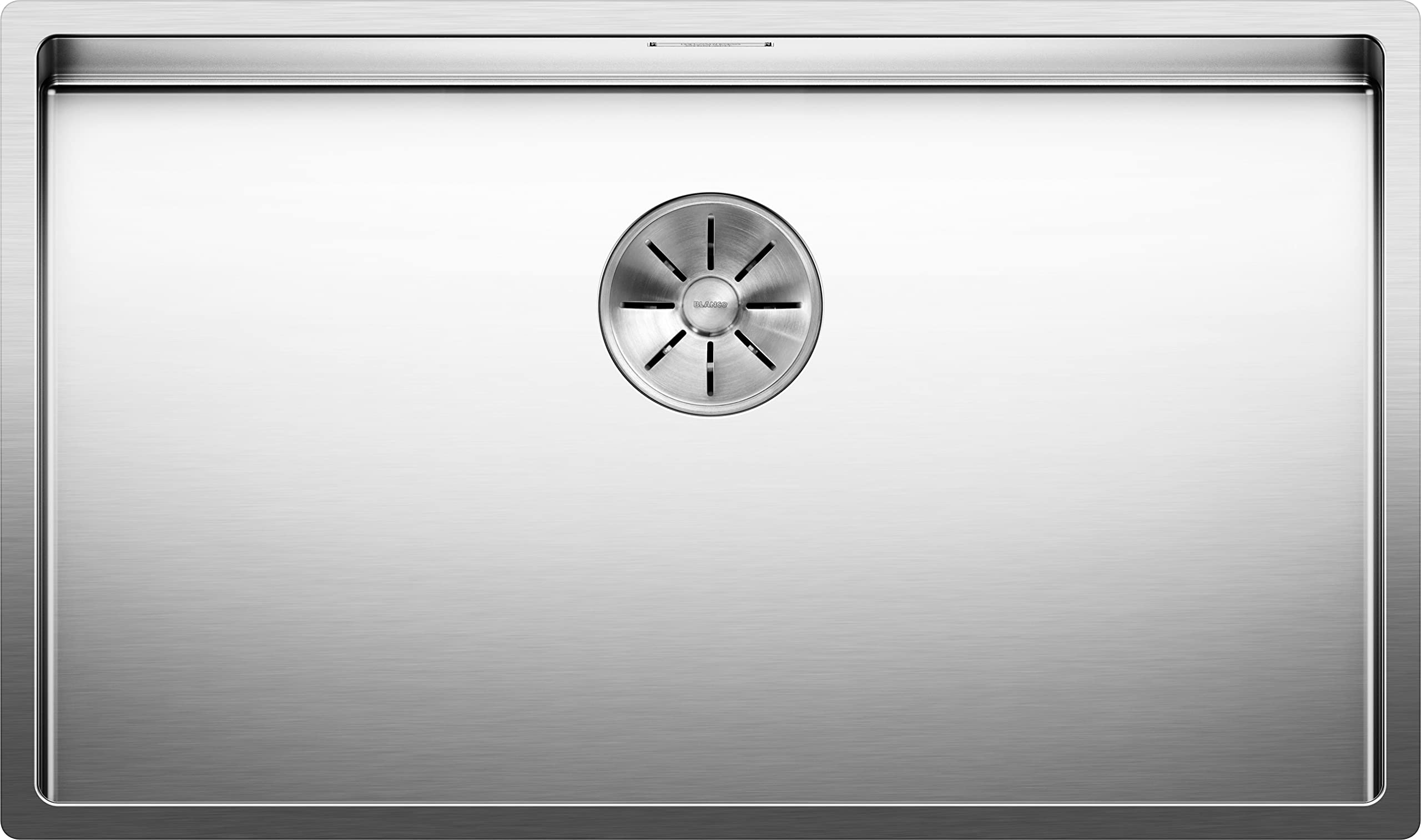 521580 Blanco Claron Draining Board 700 – If Stainless Steel for The Kitchen Sink, Stainless Steel Inset Sink Satin