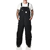 Carhartt Men's Loose Fit Firm Duck Insulated Bib Overall