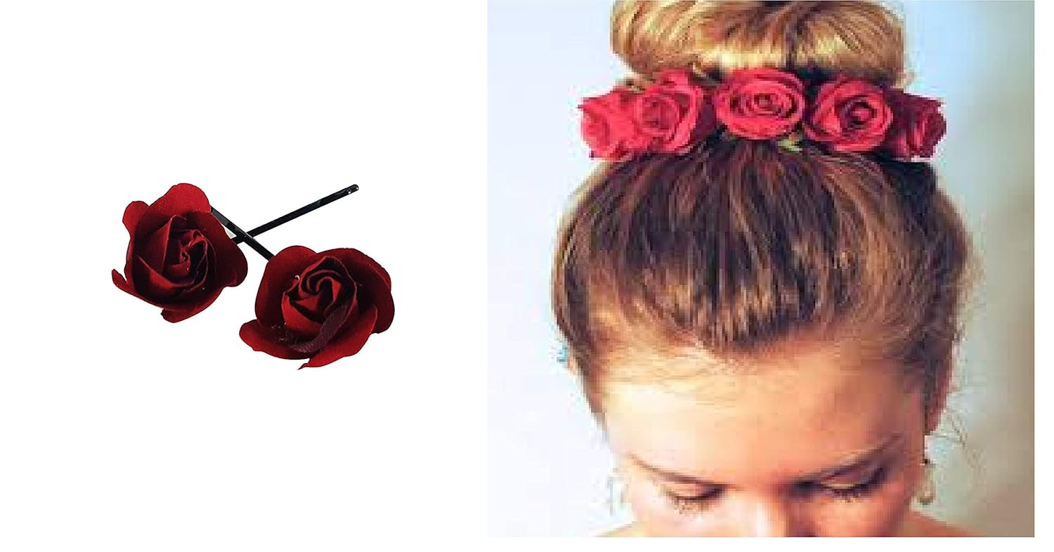 Buy Ekan Rose Hair Clips Hair Pins For Hair Bun Juda Hair