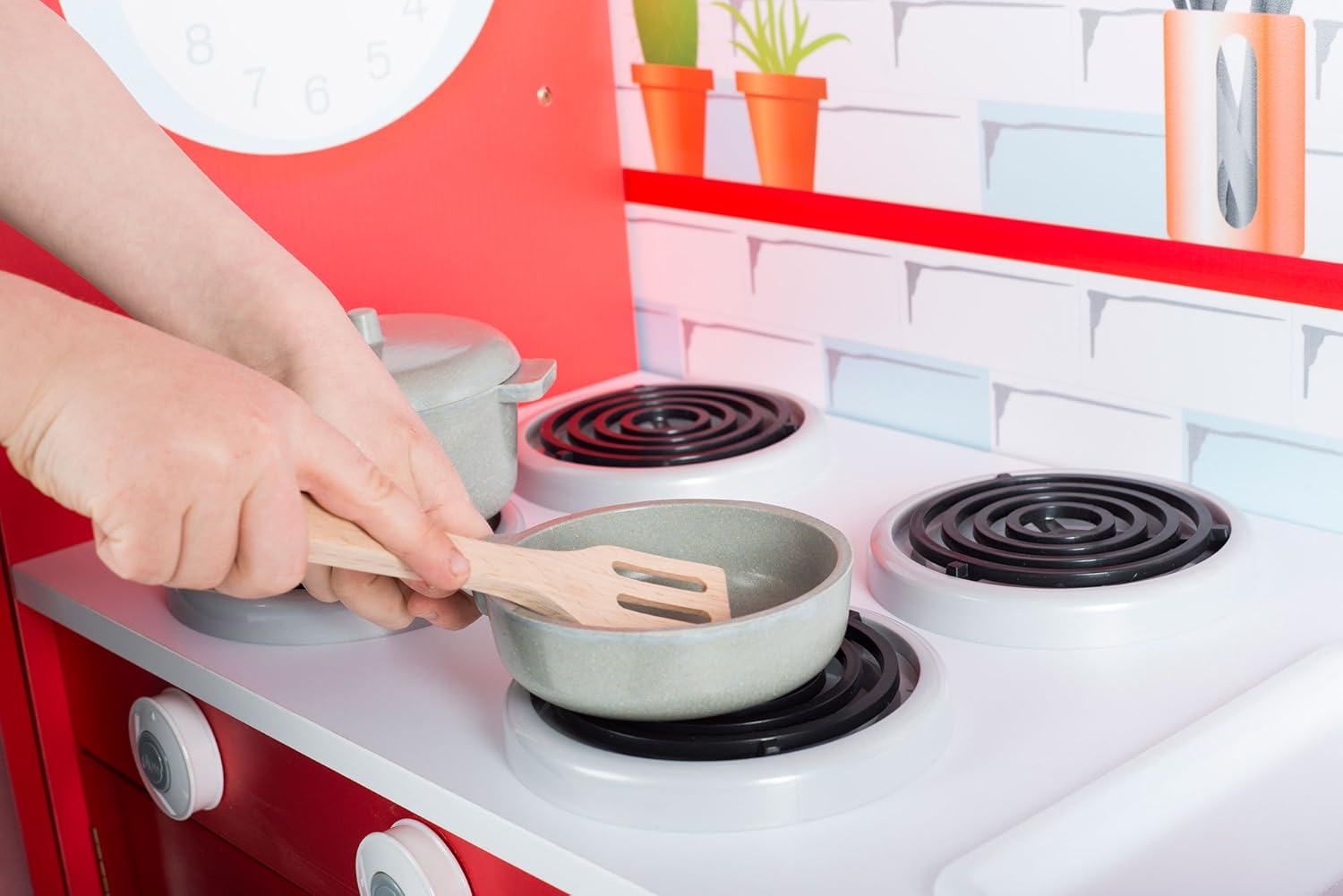 plum terrace wooden play kitchen