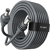 Starlink Mini Cable 32.8ft/10M, Extension Replacement Power Cable for Starlink Mini DC Male to Male Waterproof Cord