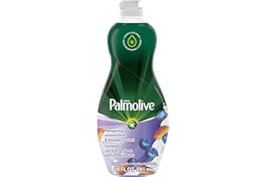 Palmolive Ultra Soft Touch Dish Soap, Almond Milk & Blueberry 20 fl oz, Packaging May Vary