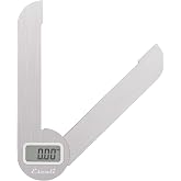 Escali F115 Compact Kitchen Scale, 11 lb/5 kg, Stainless Steel