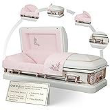 Overnight Caskets Primrose Metal Funeral Casket