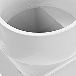NDS 903 HIPS Offset Downspout Adapter, Connects