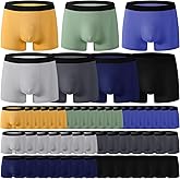 105 Pack Mens Boxer Briefs Cotton Soft Underwear Bulk Pack 5 Assorted Size 7 Assorted Color for Men Homeless Shelter Donation Business