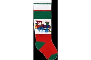 GOOGLEHEIMS CHRISTMAS STOCKING KITS Googleheims Christmas Stocking Kit for Knitting Santanooga Choo Choo
