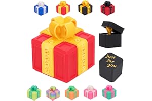 CGXRDK Annoying Gift Box with Screws,Includes Finger Box Inside,Prank Pop-up Finger Fun Gag Novelty Gift,Glow in The Dark Color,Take-Apart Puzzle Surprise Prank Box