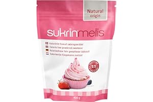 Sukrin Melis Powdered Sugar Substitute - All Natural Erythritol Sweetener With Stevia - Suitable Sugar Alternative For Keto, 