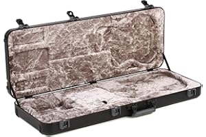 Fender Deluxe Molded Jaguar - Jazzmaster Electric Guitar Case - Black