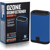 Uni-gifts Portable Ozone Generator Air Purifier &ndash; 5000mAh Rechargeable Battery Operated Odor Eliminator for Home Car Hotel Rooms Bathroom Kitchen Pets Shoes Smoke &amp; Dust