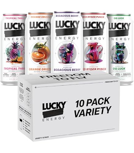 Amazon.com : Lucky Energy Drink Variety Pack - Slush Series