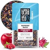 Tiesta Tea Raspberry Razzle Tea, Raspberry Hibiscus Herbal Tea, 2oz | Raspberry Hibiscus Herbal Tea, Premium Caffeine-Free Tea Blend, Make Hot or Iced &amp; Up to 25 Cups, 2 oz Resealable Pouch