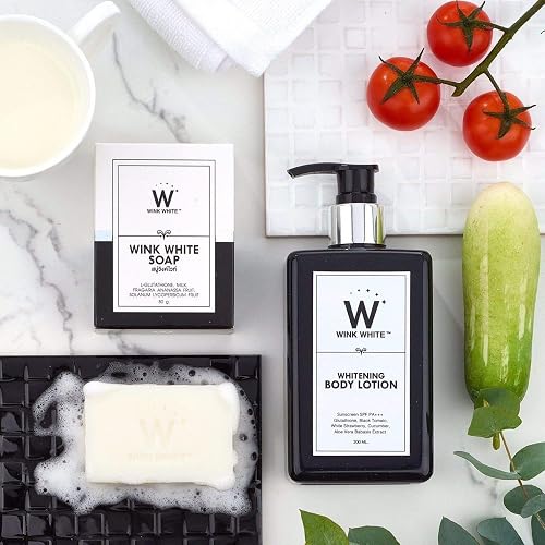 gluta soap wink white l-glutathione FACIAL BODY CLEANSING WHITENING SKIN 80g(2.82 Oz.) in Kenya Epstein–Barr virus-acquired immunodeficiency in