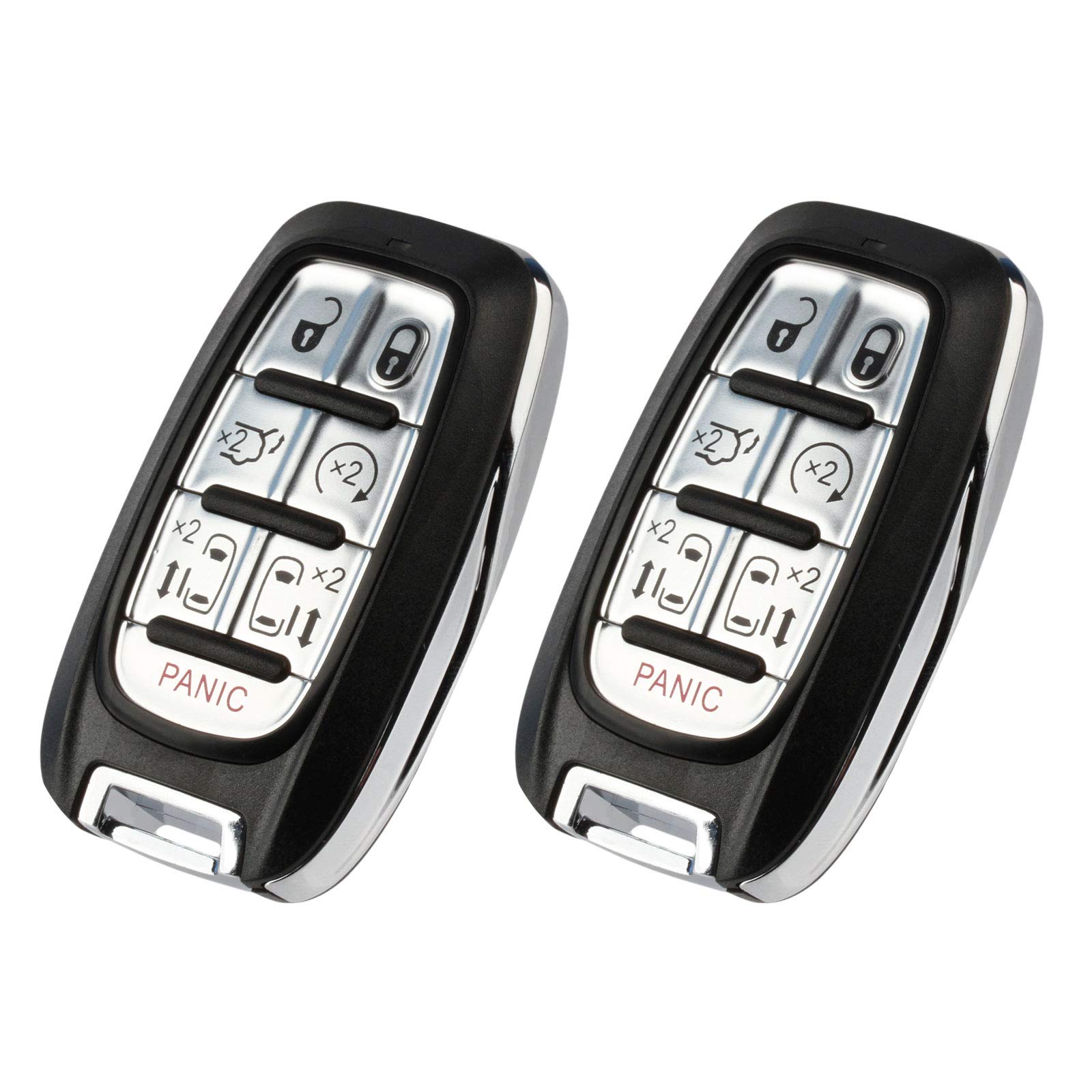 2 Smart Key Fobs fits 2017 2018 2019 2020 Chrysler Pacifica Keyless Entry Remote (M3N-97395900)