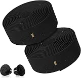 Cinelli Original Cork Handlebar Tape & Plugs Black