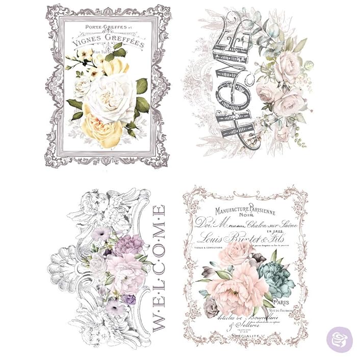 Prima Marketing Inc Redesign Transfer - Floral Home Mixed