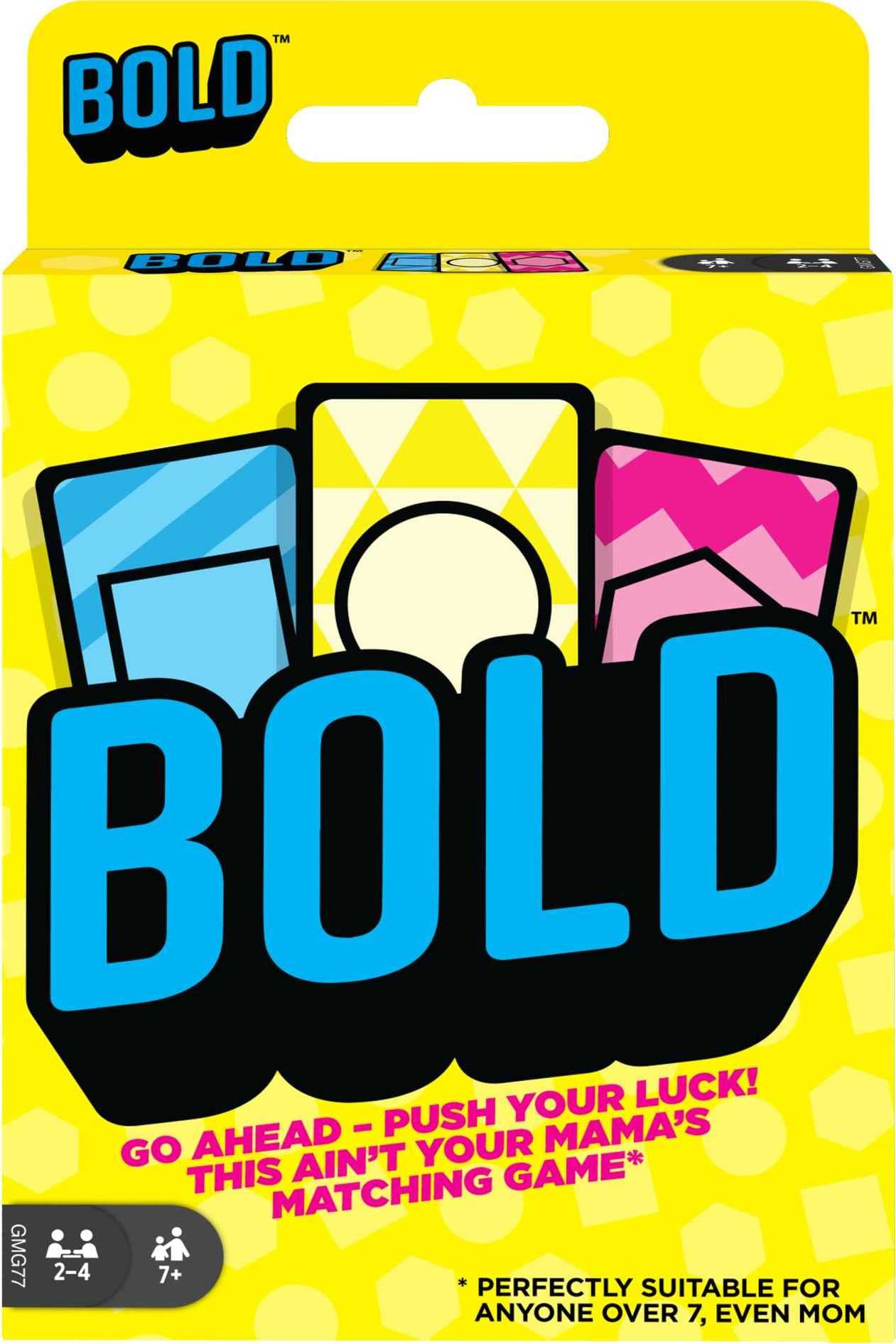 Mattel Games Bold Family Card Game, Matching Game