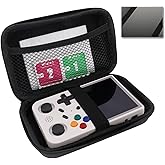 RG353V Carrying case Compatible with RG353V Retro Handheld Game Console, RG353V Case with Carabiner and Hand Strap, RG353V Case Easy to Use and Carry