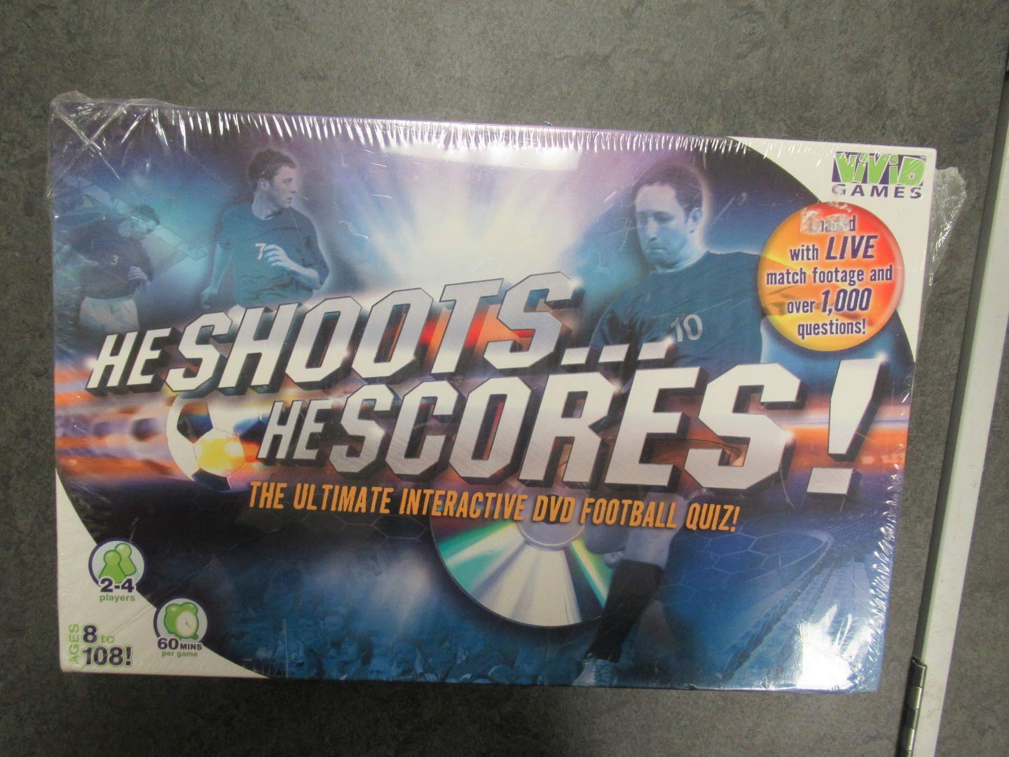 He Shoots He Scores! The Ultimate Interactive DVD Football Quiz!