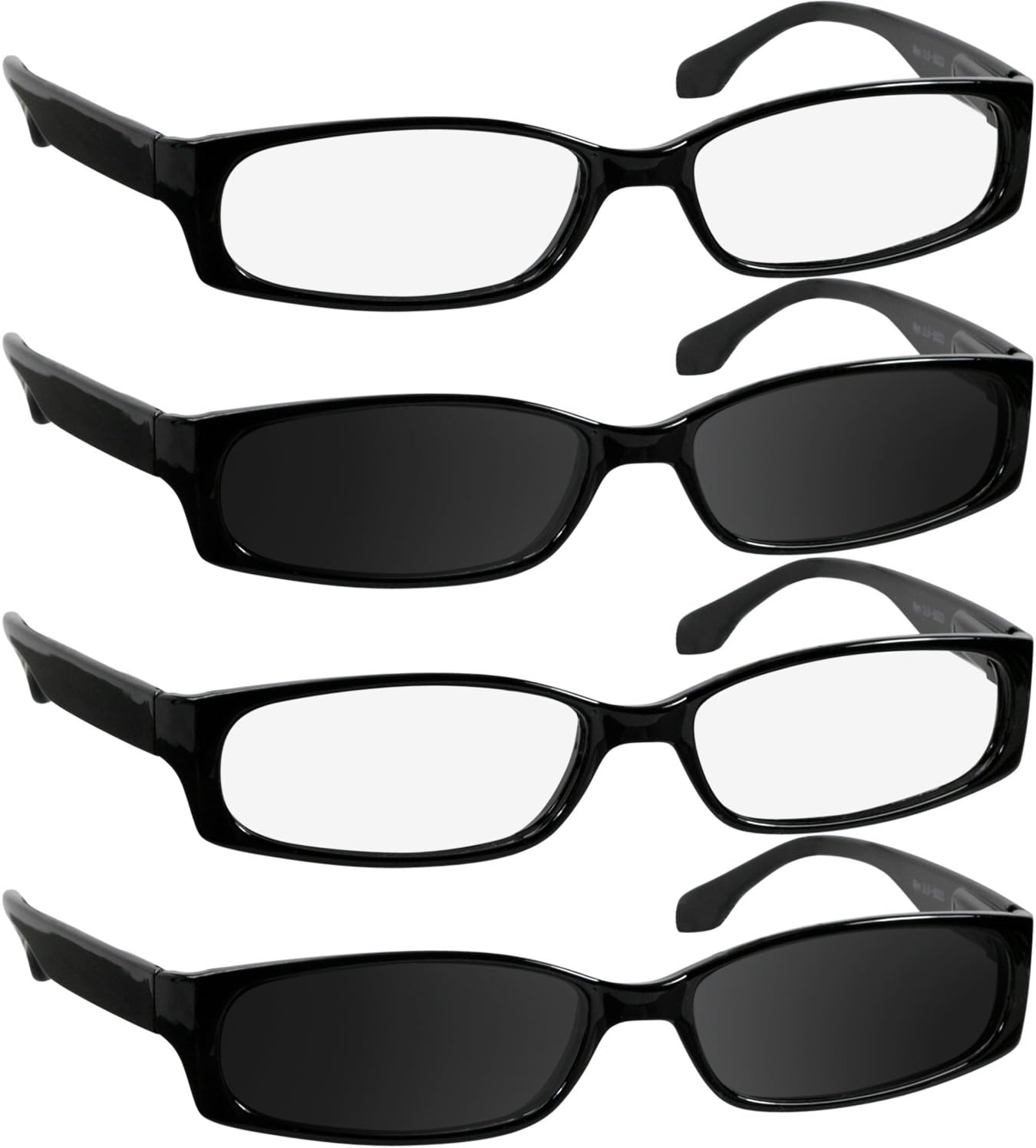 TruVision Readers Fashion Muiti Pack Reading Glasses Men or Women Comfort Spring Hinges F503