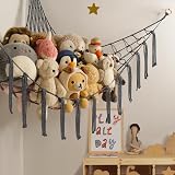 mirolam Teddy Hammock Toy Storage for Stuffed Animals Nursery Decor view 2
