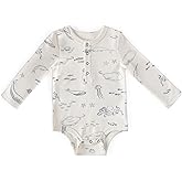 PEHR Long Sleeve Henley One-Piece