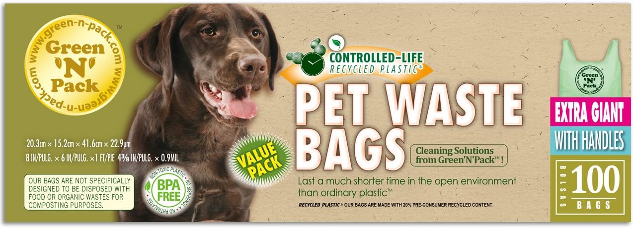 xl dog poop bags