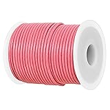 GENIQUE Real/Genuine Round Leather String Cord for