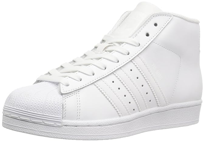 Adidas Pro Model J Bambini US 5.5 Bianco Scarpe Ginnastica